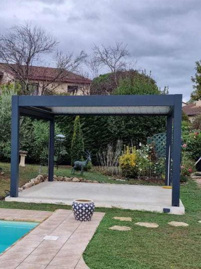 Pergola Aluminium Bioclimatique - MILOS Autoportée