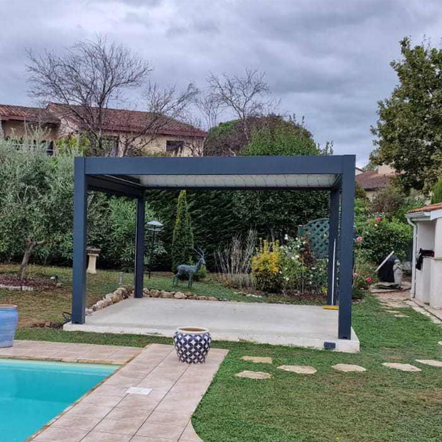 Pergola Aluminium Bioclimatique - MILOS Autoportée