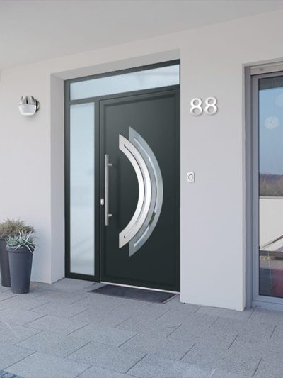 Porte d'entrée aluminium BONIFACIO