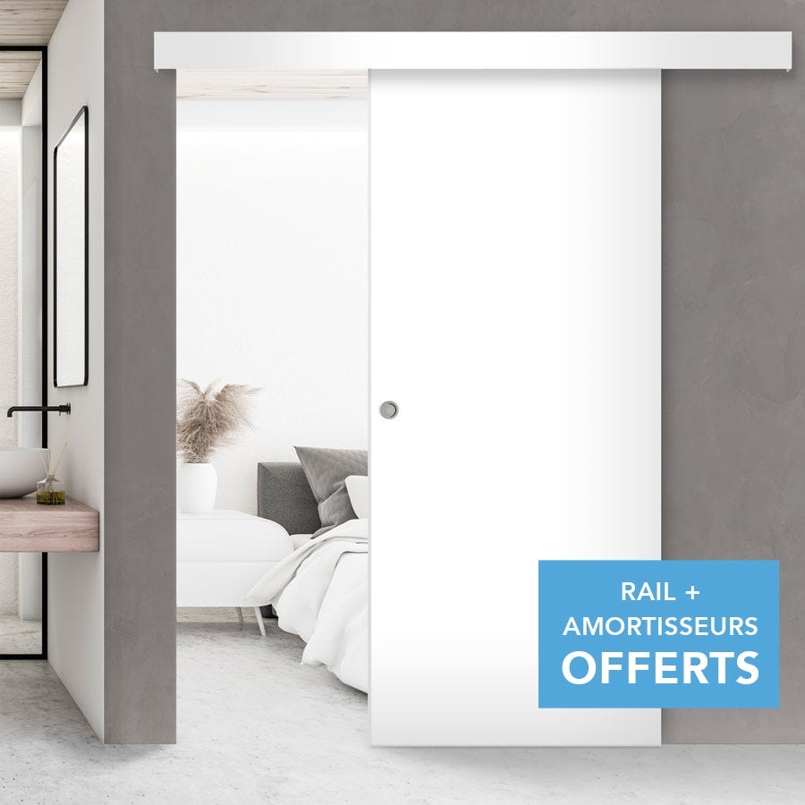 Porte coulissante Prestige Vénus - Kit complet