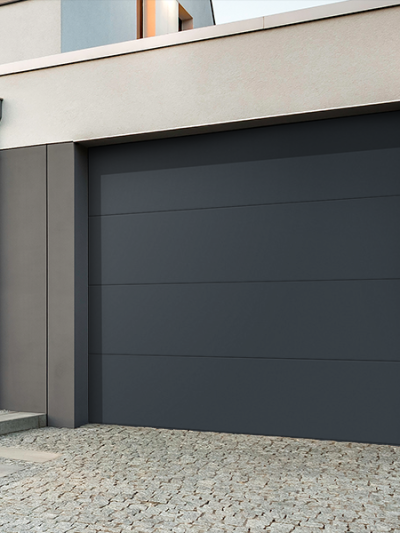 Porte de garage sectionnelle lisse Confort - CHLOE