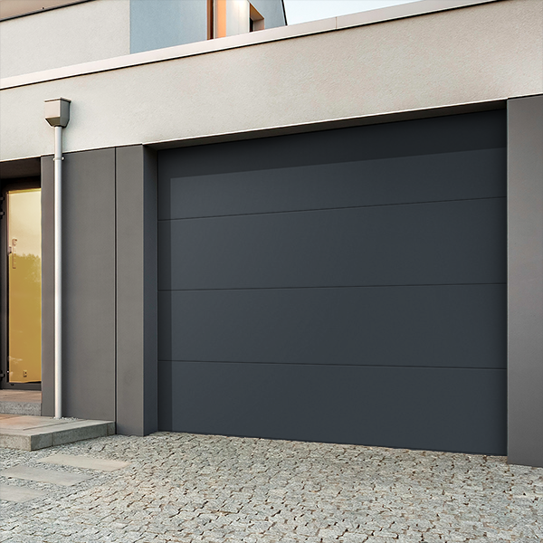 Porte de garage sectionnelle lisse Confort - CHLOE