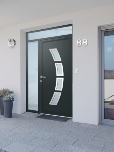Porte d'entrée aluminium ZEPHYR