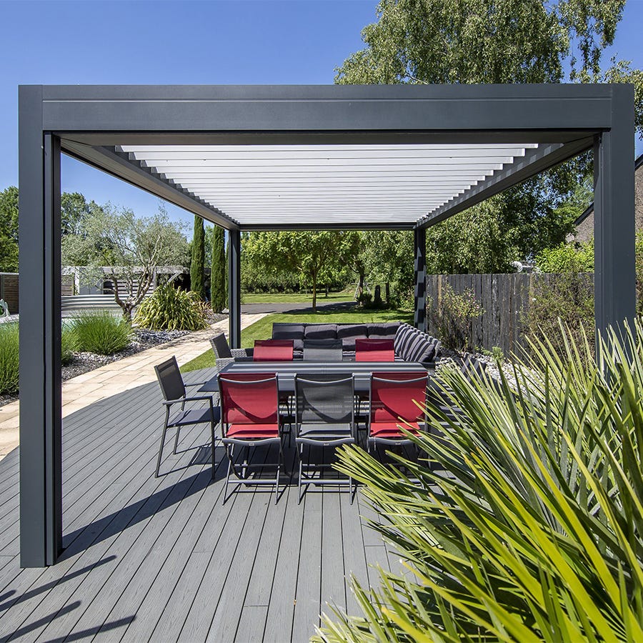 Pergola Aluminium Bioclimatique - ZANZIBAR Autoportée